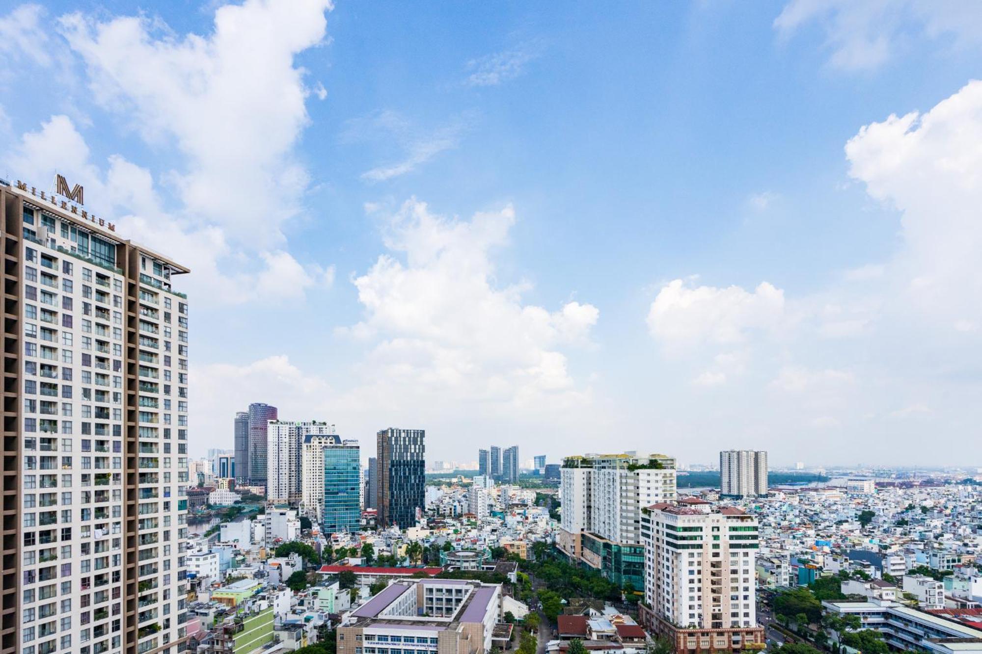 Min' Apartment - Rivergate Residence Downtown Bui Vien - Free Pool ホーチミン市 エクステリア 写真