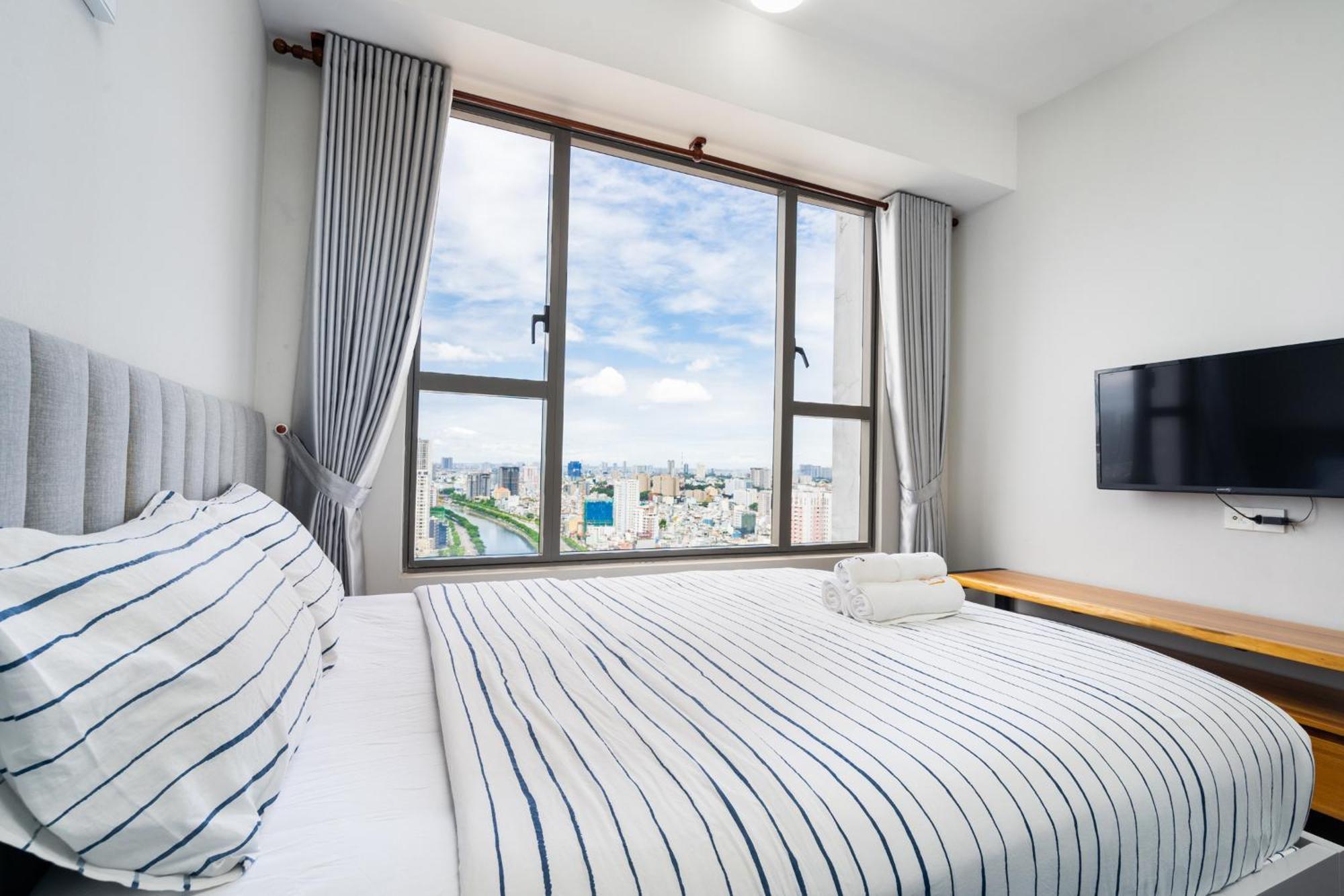 Min' Apartment - Rivergate Residence Downtown Bui Vien - Free Pool ホーチミン市 エクステリア 写真